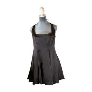 Free People Mallory Mini Dress 🖤 Size 12 - Chic & Flirty!